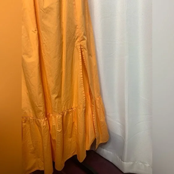 A.N.A Orange Cold Shoulder dress - Picture 5 of 11